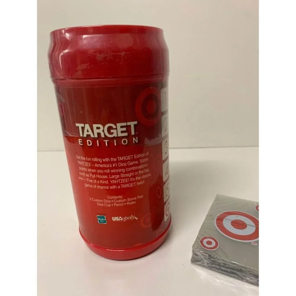 NWT Target Special Edition Yahtzee & Deck Cards New Sealed Game Night Play Retro